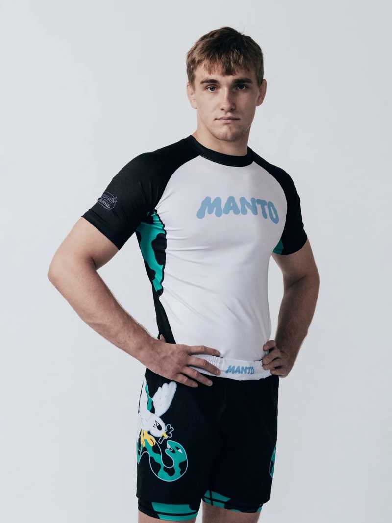 MANTO DOVE RASHGUARD -white